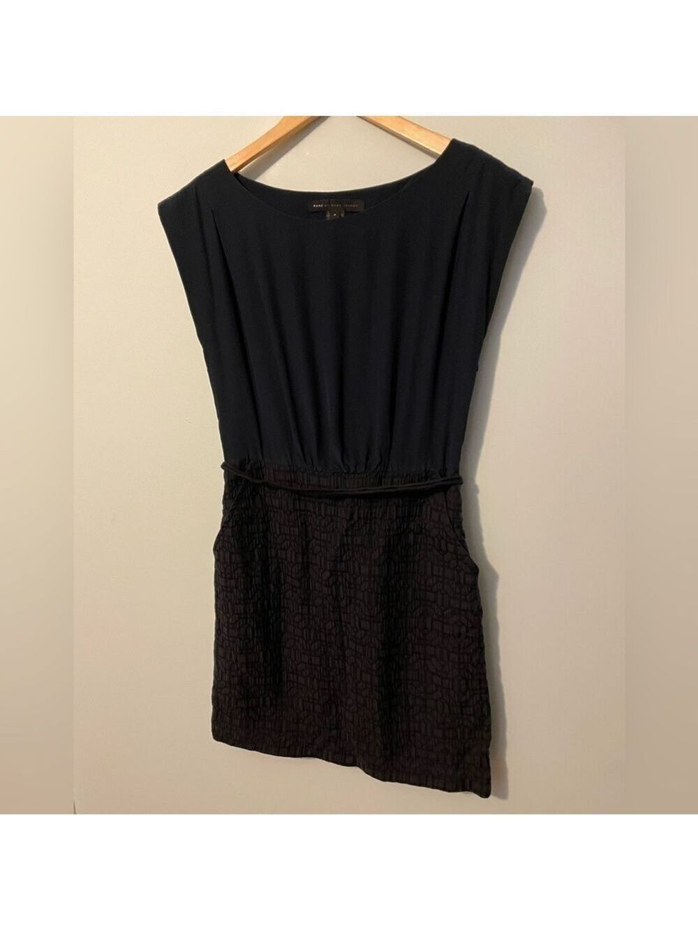 Marc by Marc Jacobs Dress Navy & Black Size 4 - Picture 3 of 12